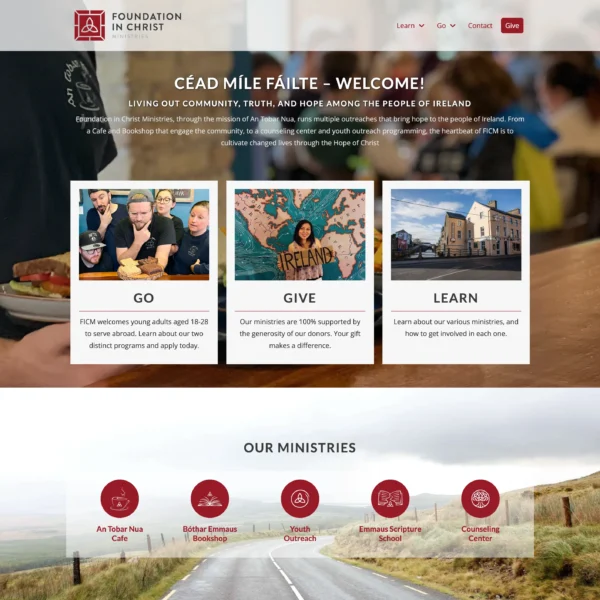 Foundation In Christ - Home Page