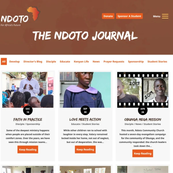 Ndoto - Blog page