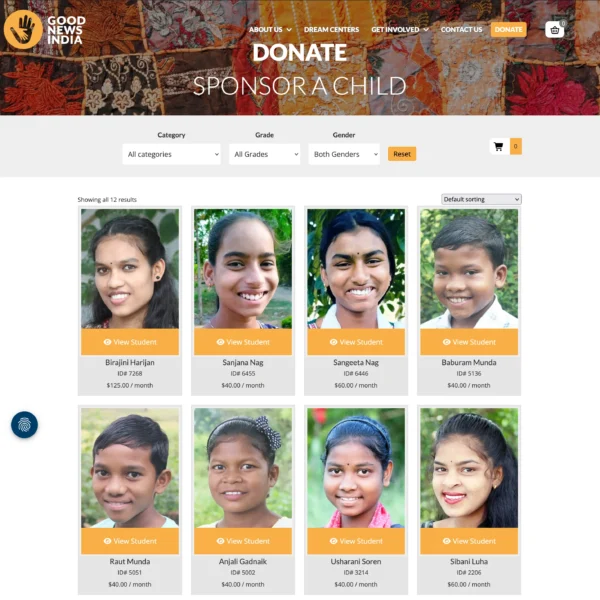 Good News India - Sponsorship Page