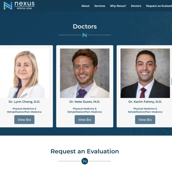 Portfolio - Nexus scrolling doctors